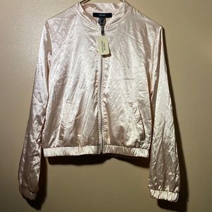 Forever 21, Pink Casual Jacket Size: M